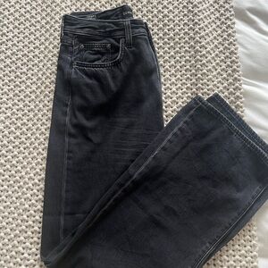 Denim Forum Black Flare & Wide Leg Jeans